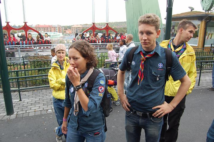 Cicci och Oscar vid uppsvinget