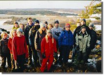 Deltagere finnehajken 2001